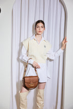 將圖片載入圖庫檢視器 LOEKA New Acme 兩用半月棕色牛皮包