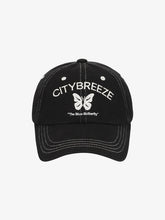 將圖片載入圖庫檢視器 CITYBREEZE 個性蝴蝶圖案棒球帽 (3色可選_黑色/深色丹寧/淺色丹寧)