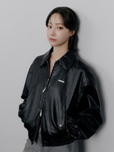 將圖片載入圖庫檢視器 CITYBREEZE 率性環保皮革口袋夾克