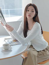 將圖片載入圖庫檢視器 CITYBREEZE 優雅網眼造型兩件式針織套裝 (3色可選_黑色/灰色/白色)