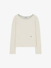 將圖片載入圖庫檢視器 CITYBREEZE 活力撞色滾邊長袖上衣 (3色可選_深藍色/象牙白/條紋)