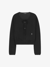 將圖片載入圖庫檢視器 CITYBREEZE 簡約修身綁帶兩件式針織套裝 (3色可選_黑色/白色/卡其色)