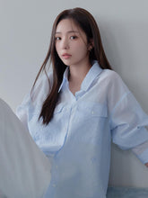 將圖片載入圖庫檢視器 CITYBREEZE 雙口袋天絲襯衫 (4色可選_黑色/白色/天空藍/檸檬黃)