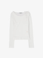 將圖片載入圖庫檢視器 CITYBREEZE 多層次造型長袖上衣 (3色可選_黑色/白色/天空藍)