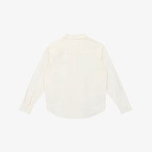 將圖片載入圖庫檢視器 CITYBREEZE 防皺經典奶油白色長袖襯衫