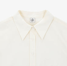 將圖片載入圖庫檢視器 CITYBREEZE 防皺經典奶油白色長袖襯衫