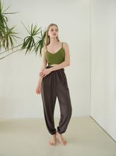 將圖片載入圖庫檢視器 CONCHWEAR 鬆緊休閒燈籠褲 8色