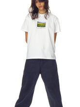 將圖片載入圖庫檢視器 NIEEH 白色田野印花短袖