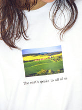 將圖片載入圖庫檢視器 NIEEH 白色田野印花短袖