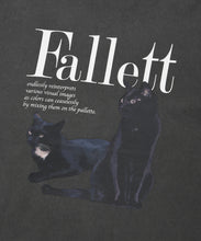 將圖片載入圖庫檢視器 FALLETT Deux Nero 黑貓深灰色長袖上衣
