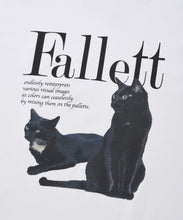 將圖片載入圖庫檢視器 FALLETT Deux Nero 黑貓白色長袖上衣
