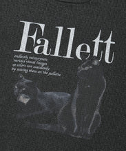 將圖片載入圖庫檢視器 FALLETT Duex Nero黑貓洞洞深灰色針織毛衣