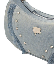 將圖片載入圖庫檢視器 FALLETT Nana Bag 丹寧牛仔肩背包