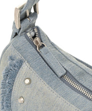 將圖片載入圖庫檢視器 FALLETT Nana Bag 丹寧牛仔肩背包