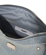 將圖片載入圖庫檢視器 FALLETT Nana Bag 丹寧牛仔肩背包