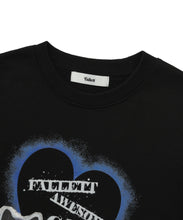 將圖片載入圖庫檢視器 FALLETT Awesome 黑貓內刷毛黑色大學T (IVE Liz同款)