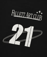 將圖片載入圖庫檢視器 FALLETT Art Club 黑色連帽拉鍊外套