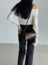 將圖片載入圖庫檢視器 MARHEN.J Elina 簡約都會迷你皮革斜背包 (4色)