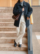 將圖片載入圖庫檢視器 MARHEN.J Elly 簡約都會棕色皮革肩背包