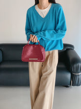 將圖片載入圖庫檢視器 MARHEN.J Betty 復古名伶皮革保齡球包 (3色)