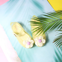 將圖片載入圖庫檢視器 THANK YOU SHOES MUCH Coconut 花朵果凍涼鞋 2色