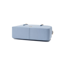 將圖片載入圖庫檢視器 LOEKA Cube 天藍色兩用優雅法棍包