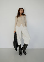 將圖片載入圖庫檢視器 KWANI Textured 壓紋黑色新月包