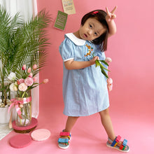 將圖片載入圖庫檢視器 THANK YOU SHOES MUCH Melody 雙色蝴蝶結涼鞋 6色