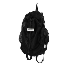 將圖片載入圖庫檢視器 NEIKIDNIS ID Packable Mesh 可收納網布後背包 黑色