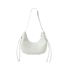 將圖片載入圖庫檢視器 SQUARELINE String Mini 半月包 米白色