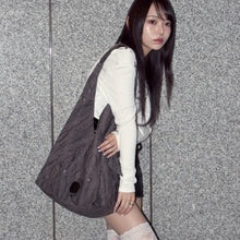 將圖片載入圖庫檢視器 SQUARELINE Vimoe 大容量肩背包 黑色(BND LEEHAN 明星同款)