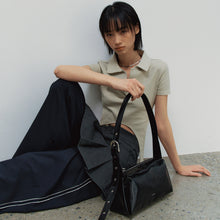 將圖片載入圖庫檢視器 SQUARELINE Layer 斜背/肩背兩用包 米白色