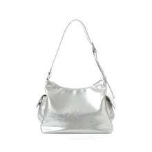 將圖片載入圖庫檢視器 SQUARELINE Levi 斜背/肩背兩用包 銀色