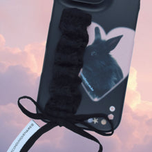 將圖片載入圖庫檢視器 SECOND UNIQUE NAME 黑兔蕾絲綁帶硬殼保護殼(Hard Case)