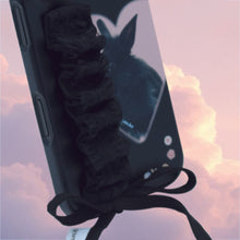 將圖片載入圖庫檢視器 SECOND UNIQUE NAME 黑兔蕾絲綁帶硬殼保護殼(Hard Case)