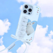 將圖片載入圖庫檢視器 SECOND UNIQUE NAME 白兔蕾絲綁帶硬殼保護殼 (Hard Case)