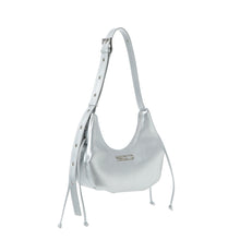將圖片載入圖庫檢視器 SQUARELINE String Mini 半月包 銀色