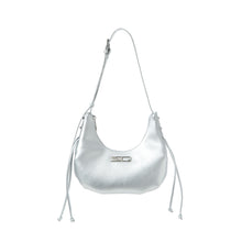 將圖片載入圖庫檢視器 SQUARELINE String Mini 半月包 銀色