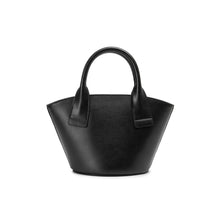 將圖片載入圖庫檢視器 LOEKA Marqueta S 優雅牛皮黑色水桶小包