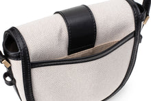 將圖片載入圖庫檢視器 LOEKA New Acme S 兩用半月黑色牛皮包