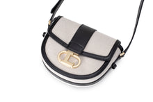 將圖片載入圖庫檢視器 LOEKA New Acme S 兩用半月黑色牛皮包