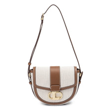 將圖片載入圖庫檢視器 LOEKA New Acme S 兩用半月棕色牛皮包