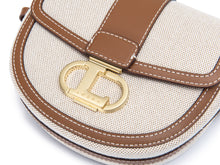 將圖片載入圖庫檢視器 LOEKA New Acme S 兩用半月棕色牛皮包