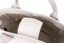 將圖片載入圖庫檢視器 LOEKA Marqueta S 優雅牛皮奶油色水桶小包
