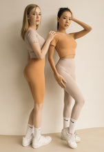 將圖片載入圖庫檢視器 CONCHWEAR 零束縛7.8分高腰瑜珈褲 6色