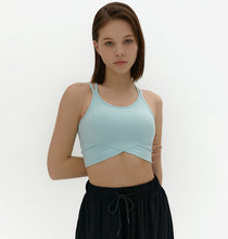 將圖片載入圖庫檢視器 CONCHWEAR 極簡美背交叉運動內衣 8色