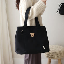 將圖片載入圖庫檢視器 CHEZ-BEBE 簡約小熊大容量收納背包 2款