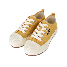 將圖片載入圖庫檢視器 POSE GANCH Musubi 黃色厚底帆布鞋