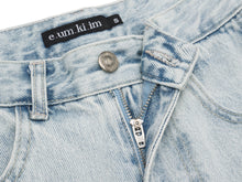 將圖片載入圖庫檢視器 EMKM Signature 淺藍牛仔寬褲