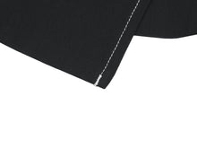 將圖片載入圖庫檢視器 EMKM 不對稱V領黑色縫線夾克